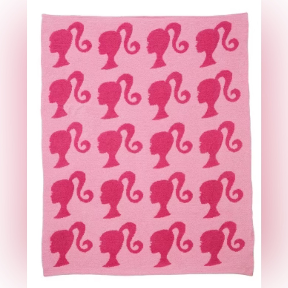 Barbie Pink Snuggle Throw Blanket
